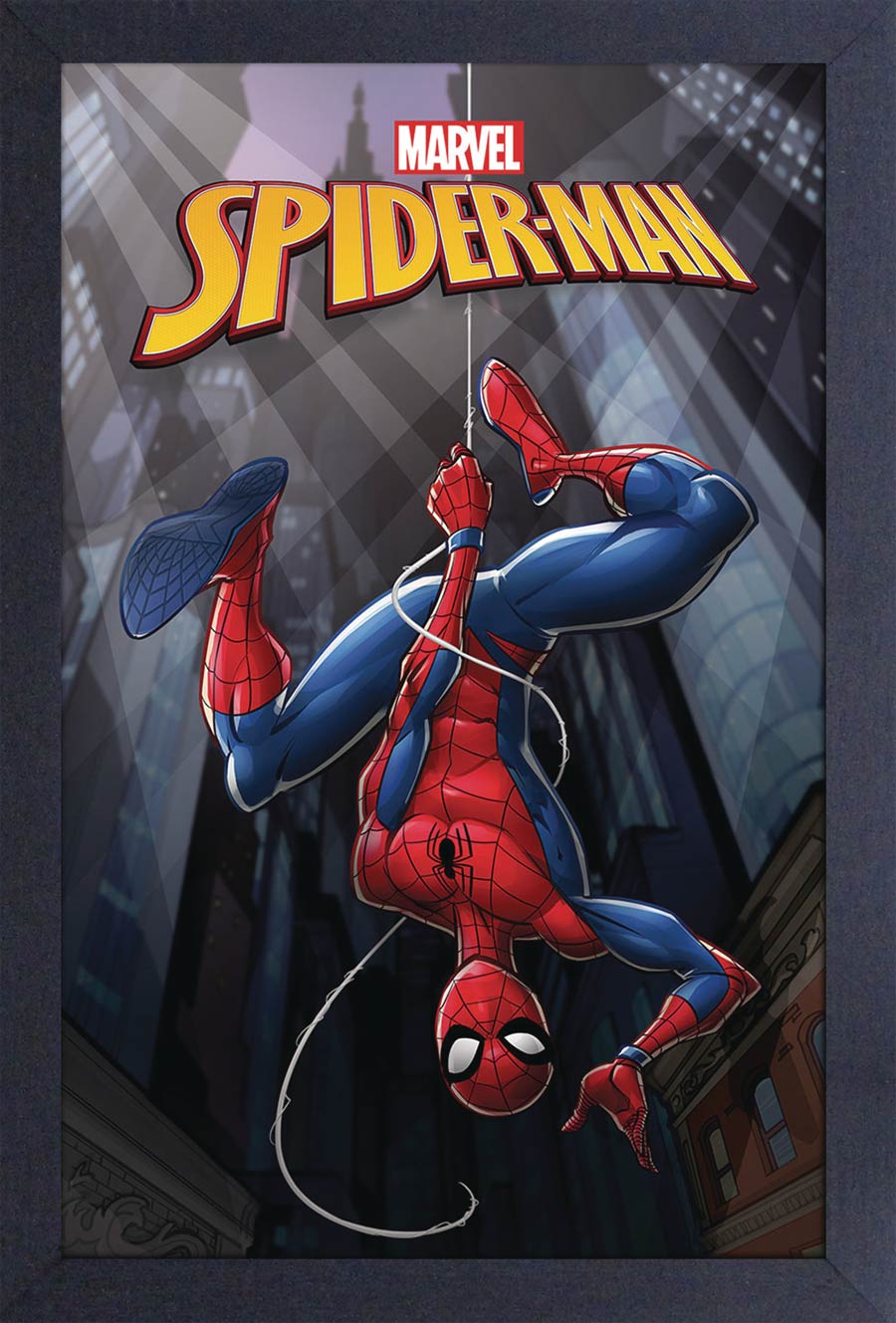 Marvel 11x17 Framed Print - Spider-Man Hanging