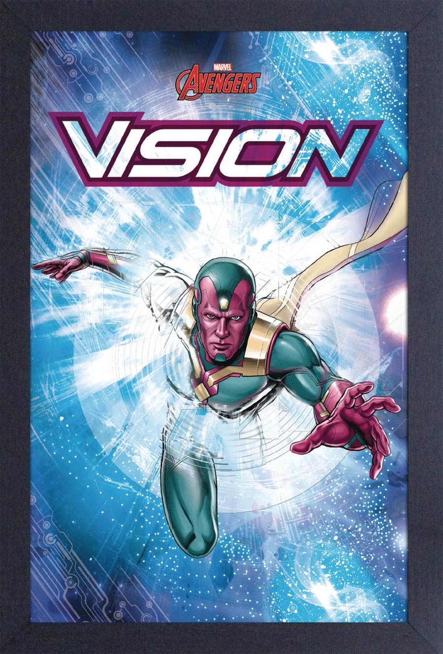 Marvel 11x17 Framed Print - Vision