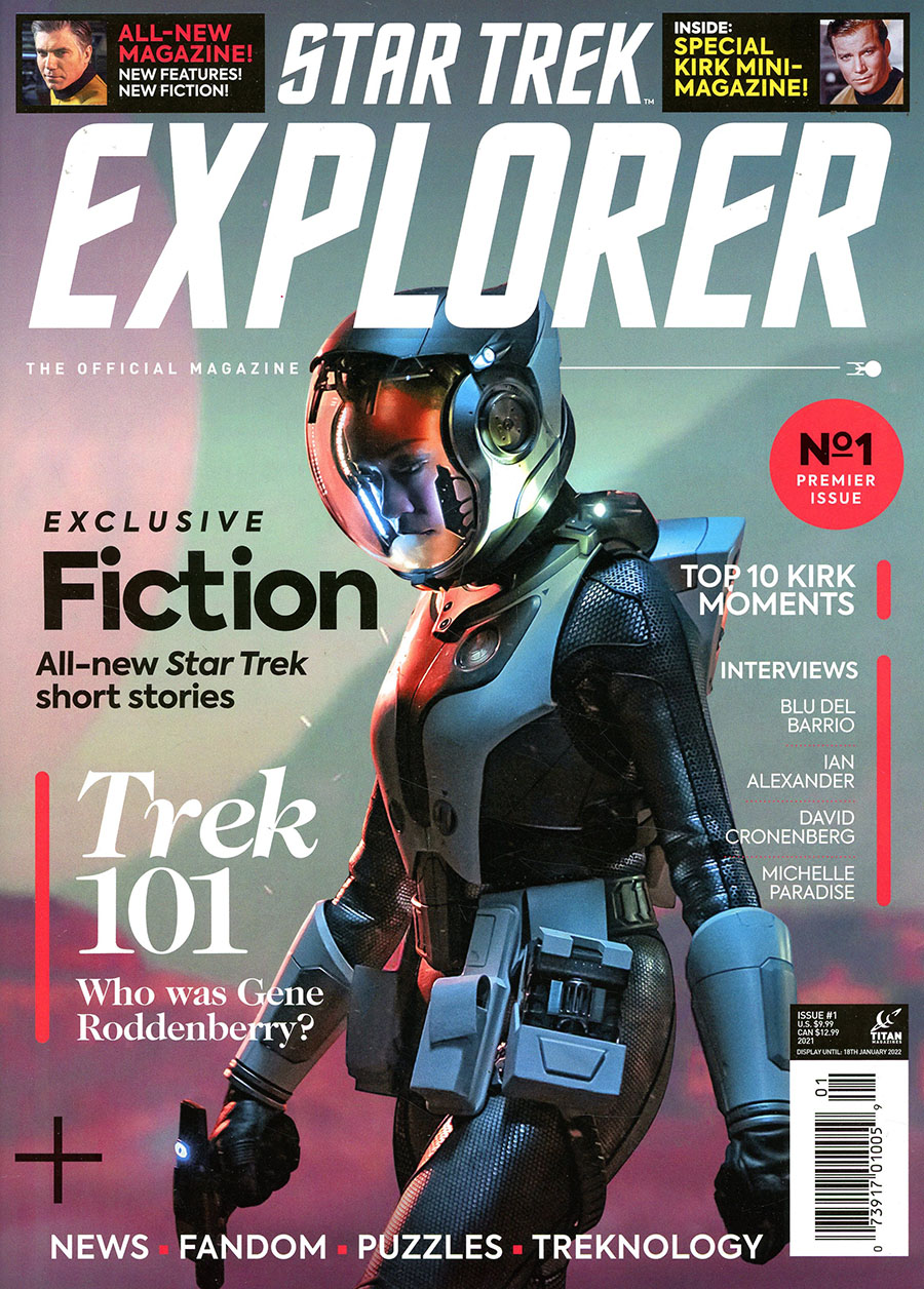 Star Trek Explorer The Official Magazine #1 2021 Newsstand Edition