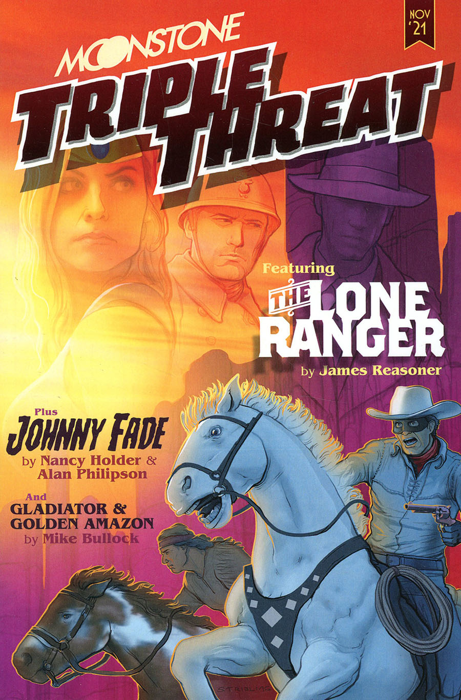 Moonstone Triple Threat Prose Novel November 2021 SC