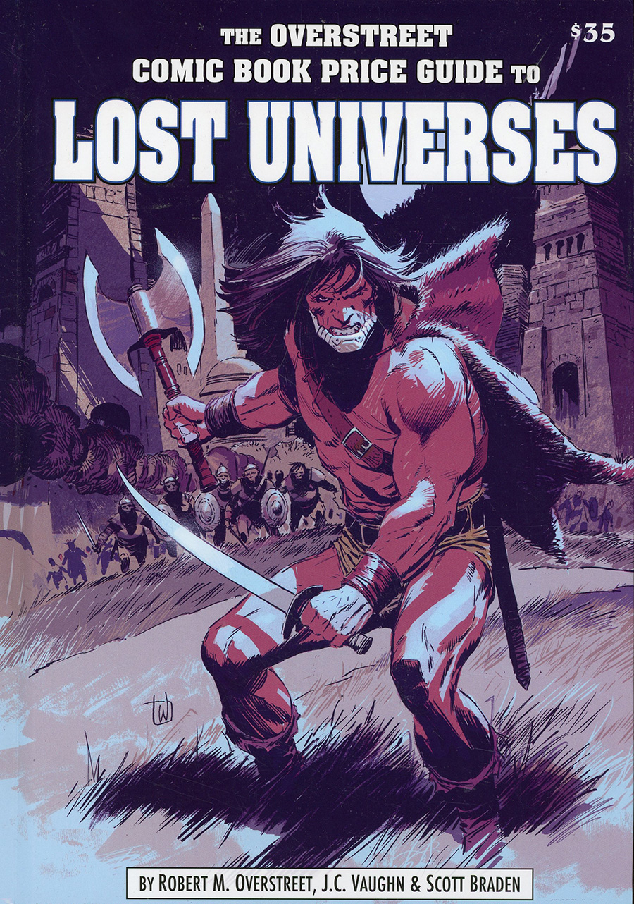 Overstreet Comic Book Price Guide To Lost Universes HC Ironjaw Cover