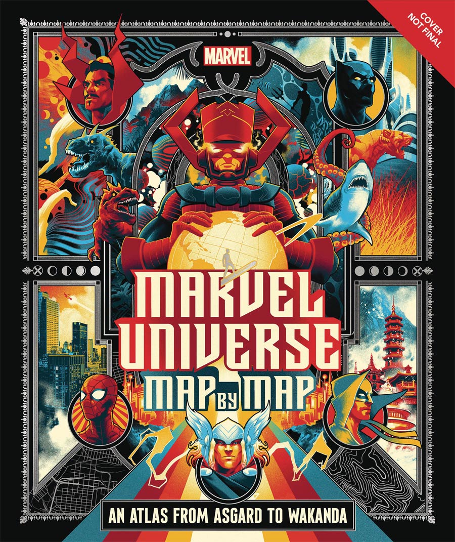 Marvel Universe Map By Map An Atlas From Asgard To Wakanda HC