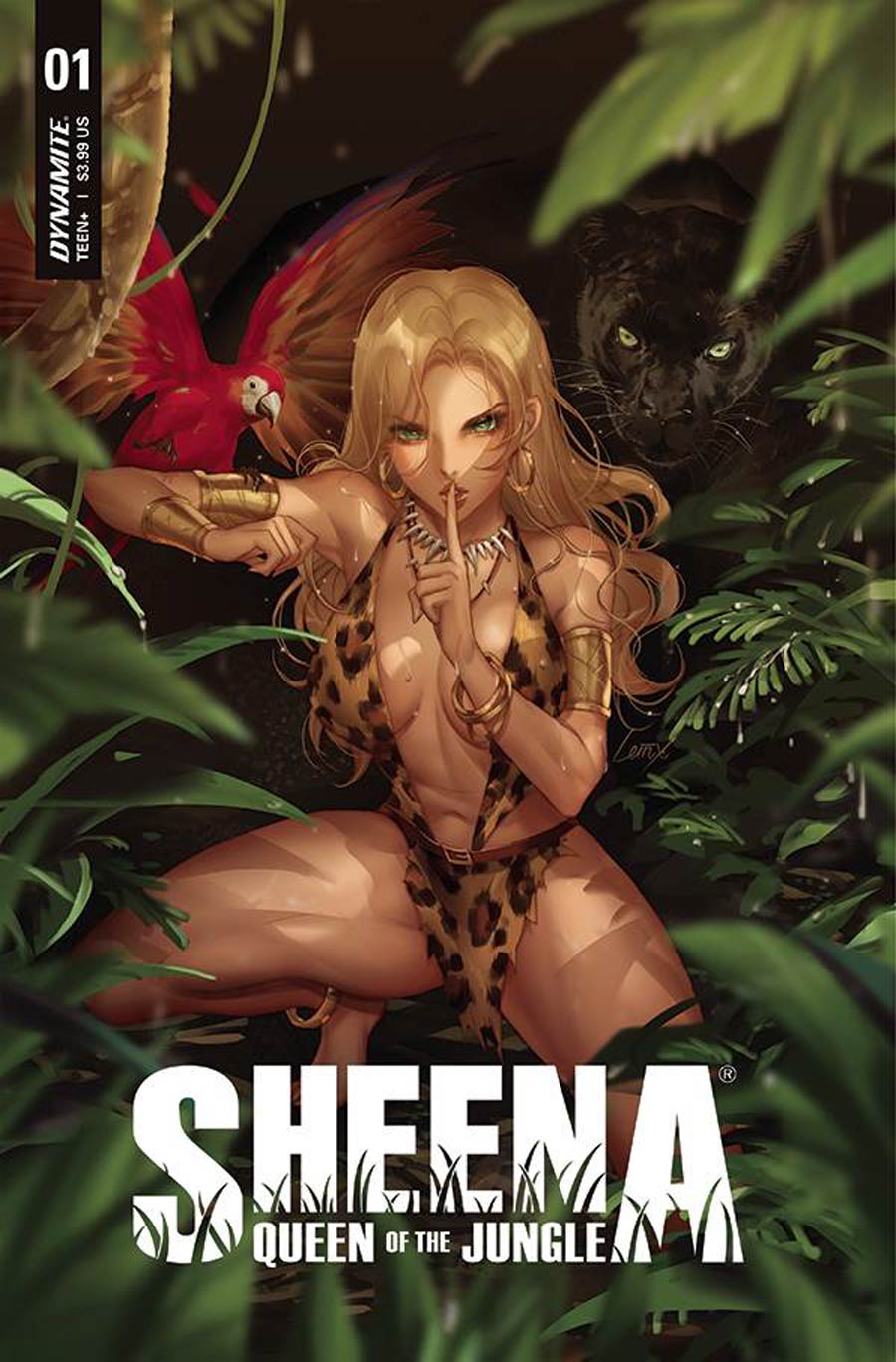 Sheena Queen Of The Jungle #1 Cover I Incentive Leirix Li Variant Cover