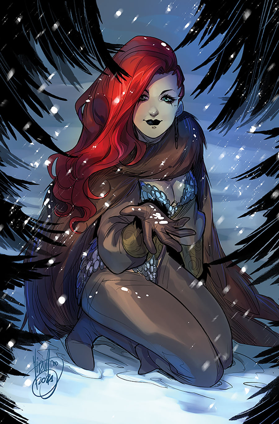 Red Sonja Holiday Special 2021 #1 (One Shot) Cover E Incentive Mirka Andolfo Virgin Cover