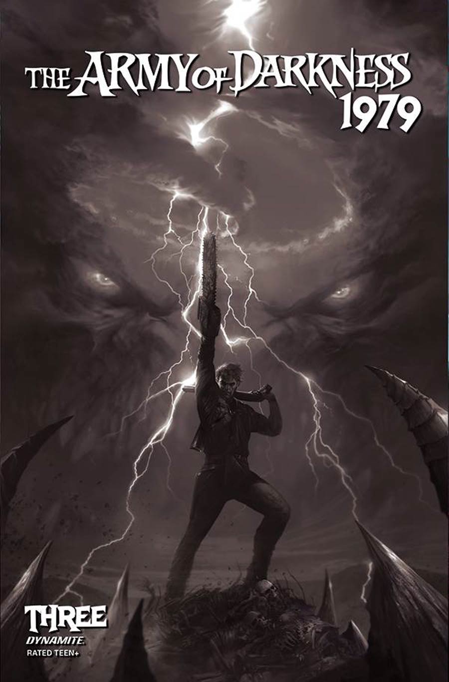 Army Of Darkness 1979 #3 Cover H Incentive Francesco Mattina Black & White Cover