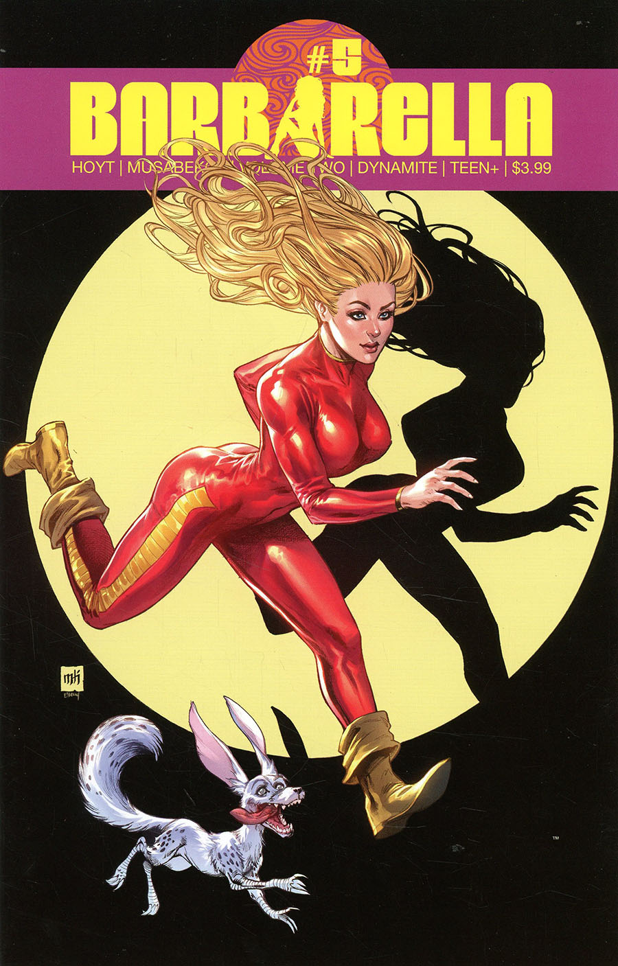 Barbarella Vol 2 #5 Cover G Incentive Mike Krome Variant Cover