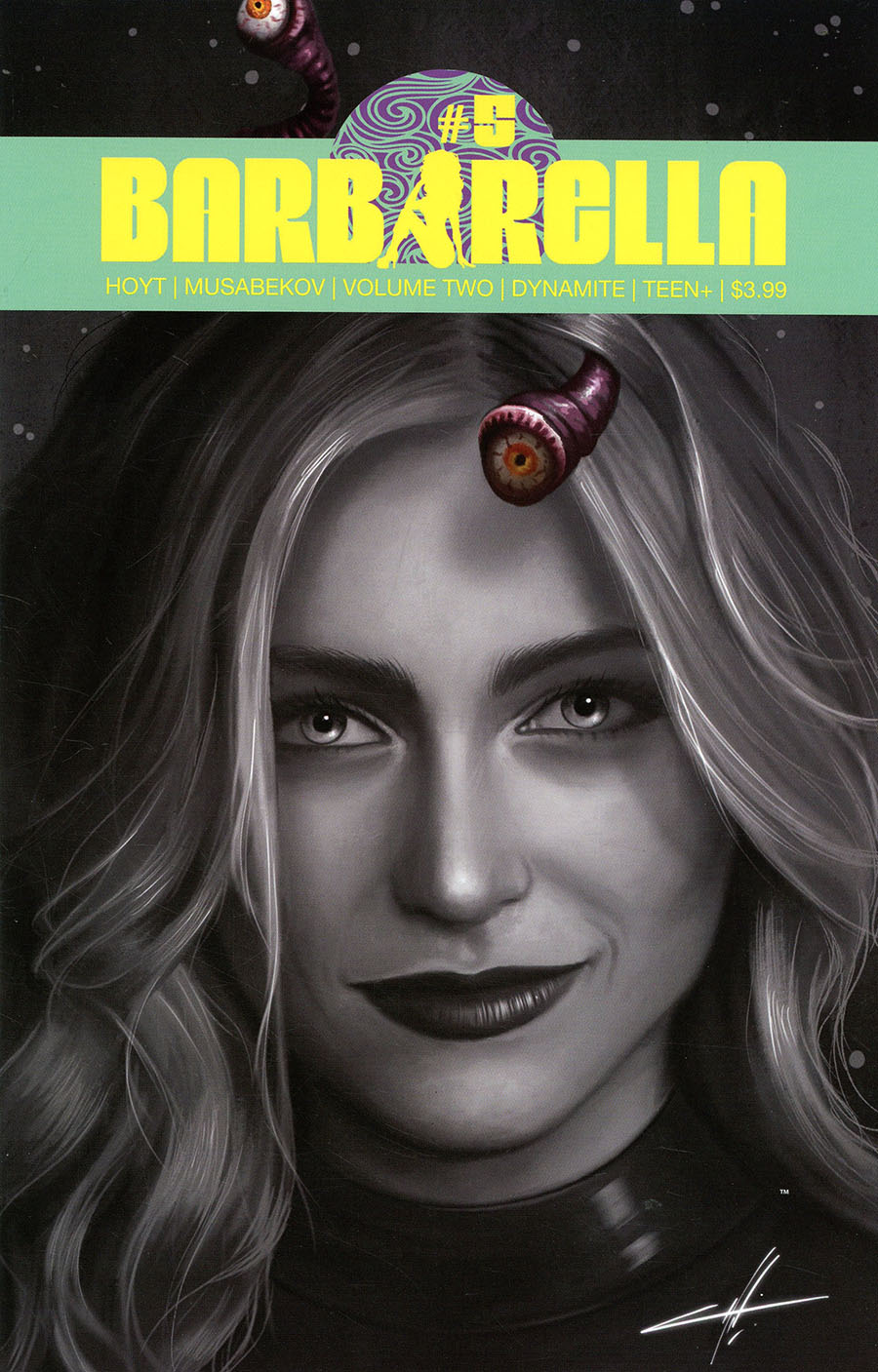 Barbarella Vol 2 #5 Cover H Incentive Carla Cohen Black & White Cover