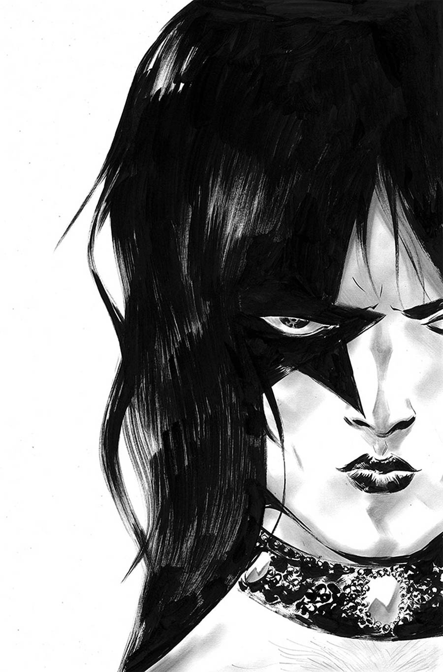 KISS Phantom Obsession #3 Cover I Incentive Jae Lee Black & White Line Art Virgin Cover