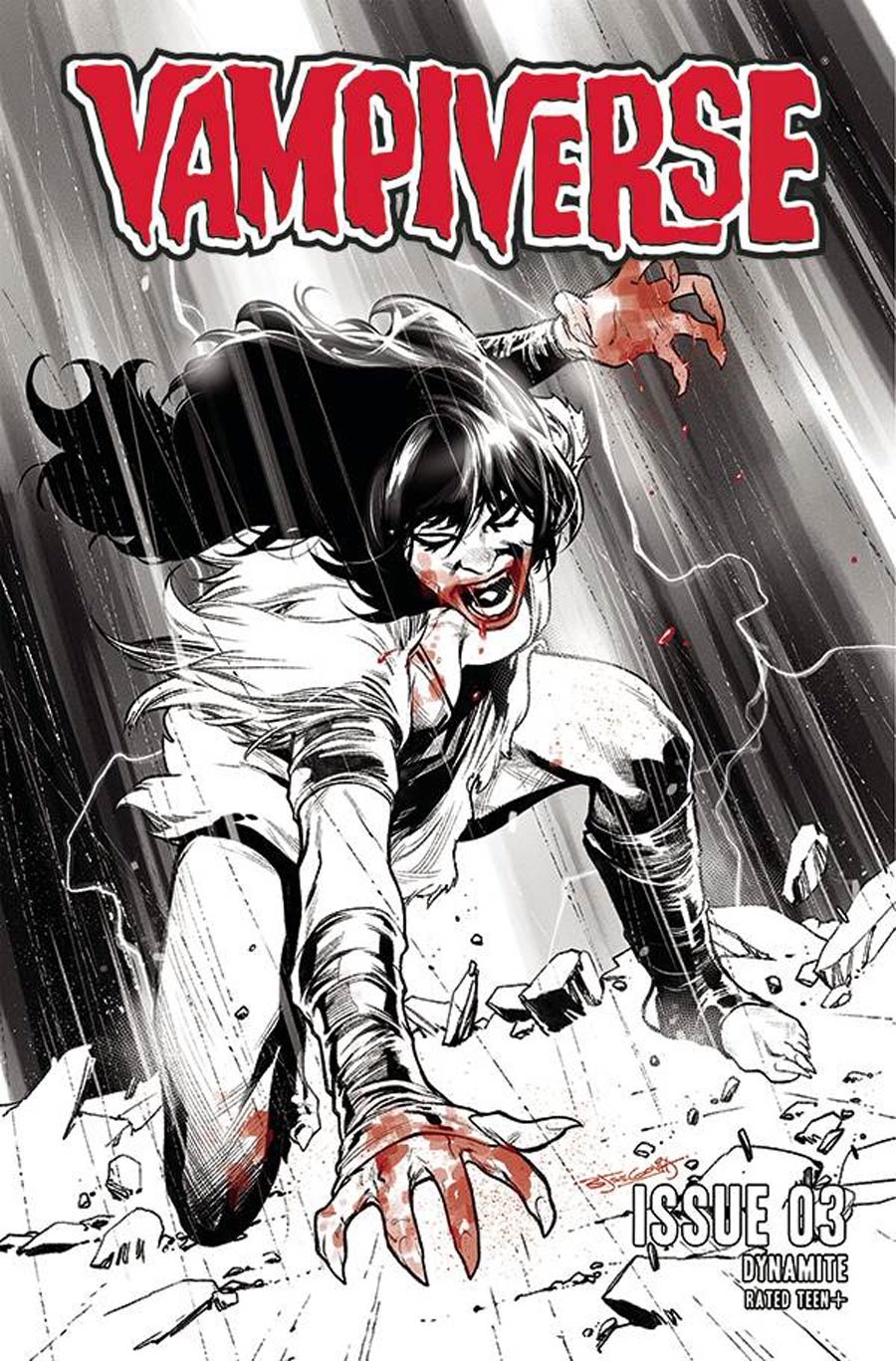 Vampiverse #3 Cover F Incentive Stephen Segovia Line Art Cover