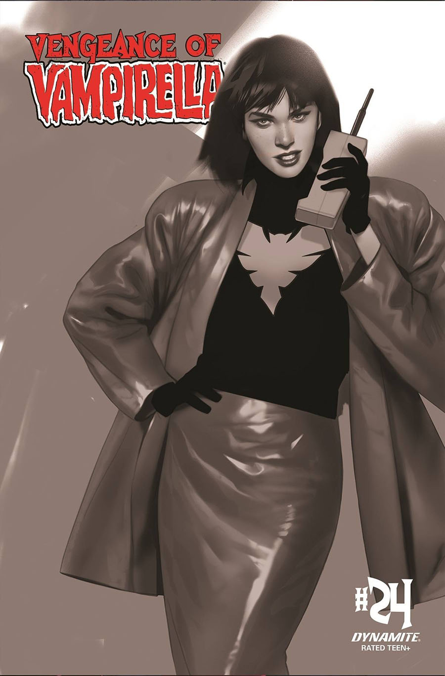 Vengeance Of Vampirella Vol 2 #24 Cover G Incentive Ben Oliver Black & White Cover