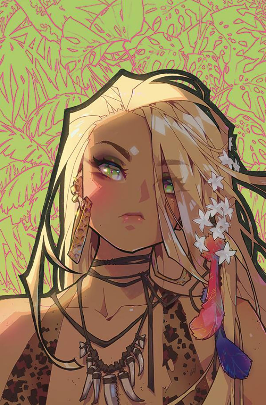 Sheena Queen Of The Jungle #1 Cover R Rose Besch Dynamite Metal Premium Cover