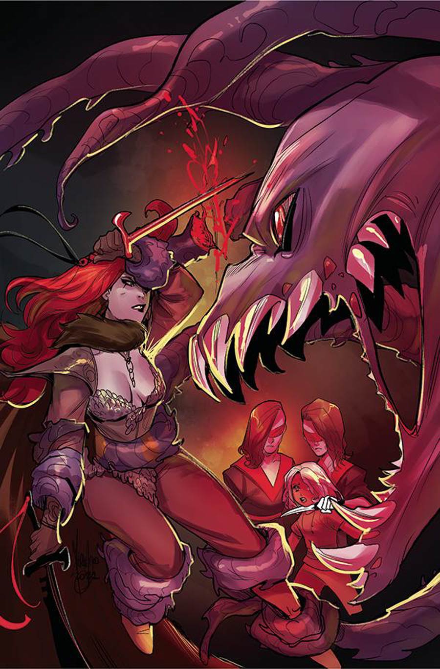 Red Sonja Vol 9 #3 Cover I Limited Edition Mirka Andolfo Virgin Cover