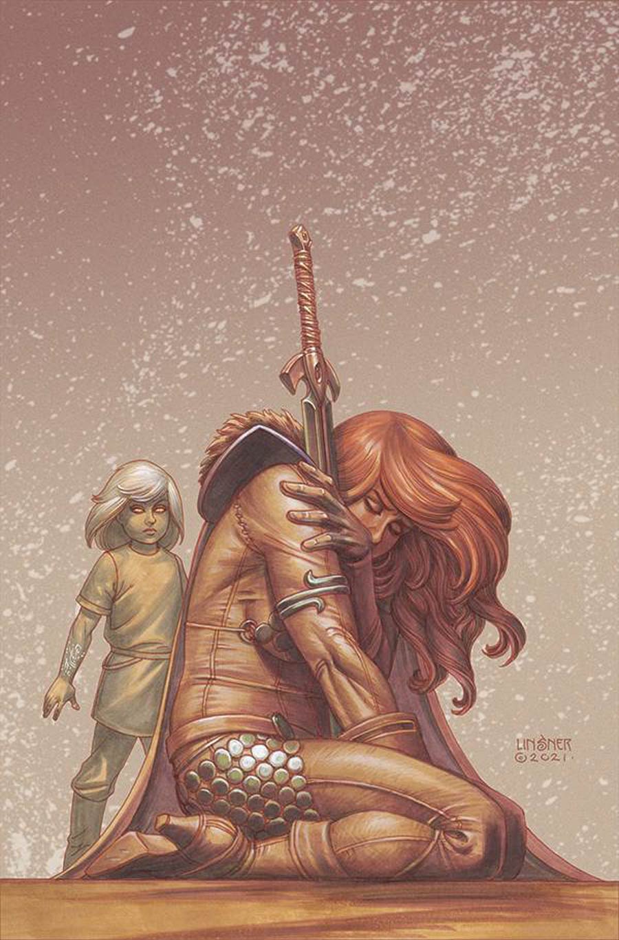 Red Sonja Vol 9 #3 Cover K Limited Edition Joseph Michael Linsner Virgin Cover