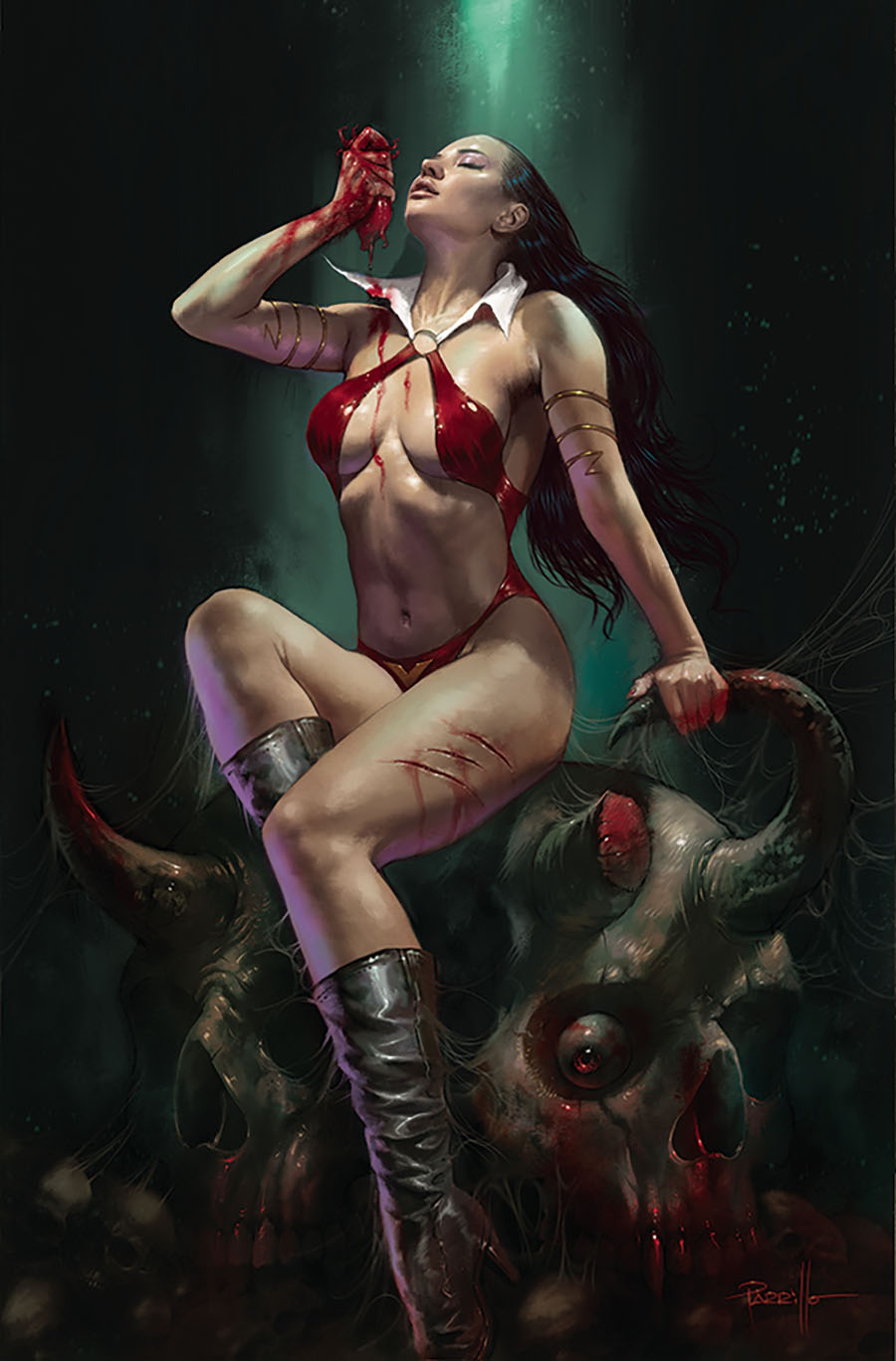 Vengeance Of Vampirella Vol 2 #24 Cover I Limited Edition Lucio Parrillo Virgin Cover