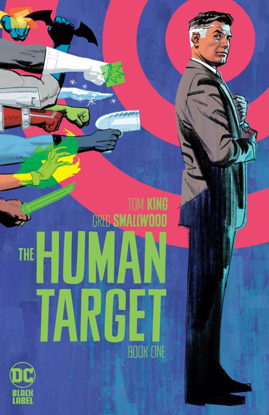 Human Target Vol 4 #1 Cover D DF Signed By Tom King