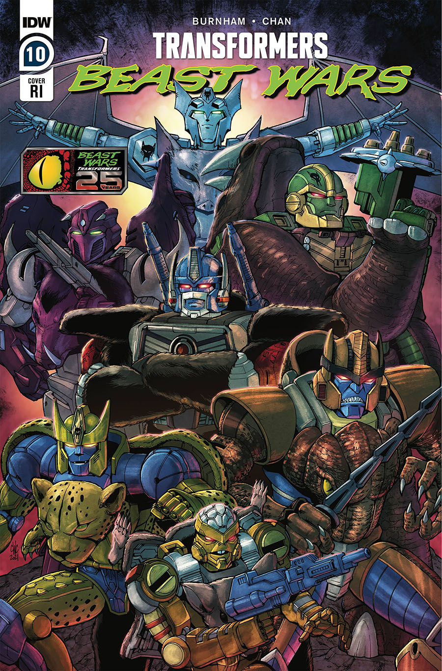 Transformers Beast Wars Vol 2 #10 Cover C Incentive Casey W Coller Variant Cover
