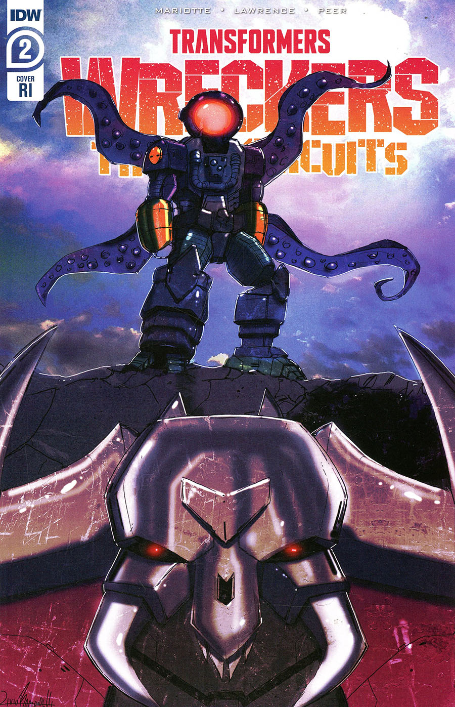 Transformers Wreckers Tread & Circuits #2 Cover C Incentive Livio Ramondelli Variant Cover
