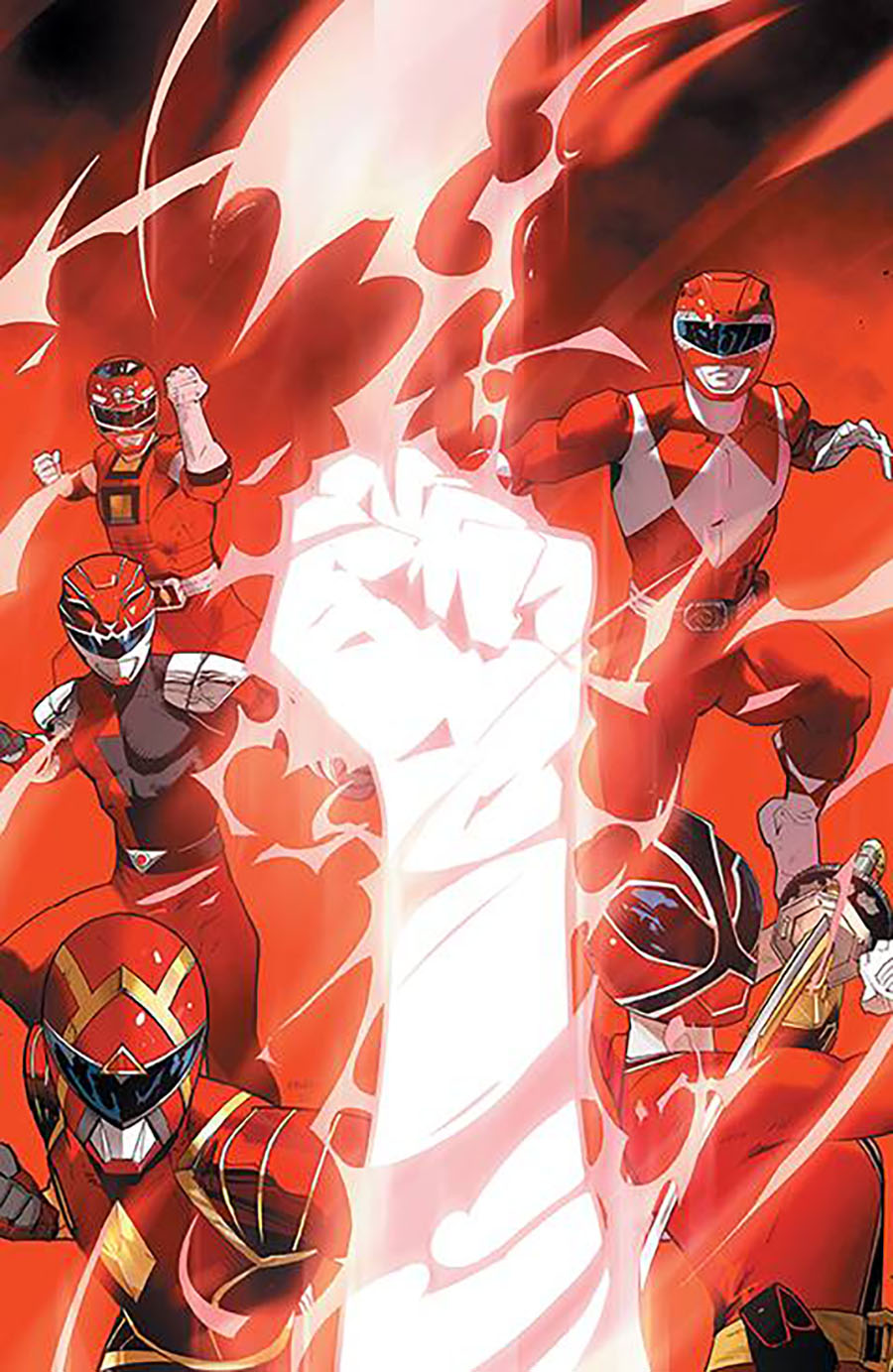 Power Rangers Universe #1 Cover B Incentive Dan Mora Virgin Cover