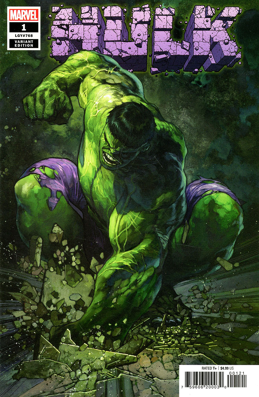 Hulk Vol 5 #1 Cover H Incentive Simone Bianchi Variant Cover
