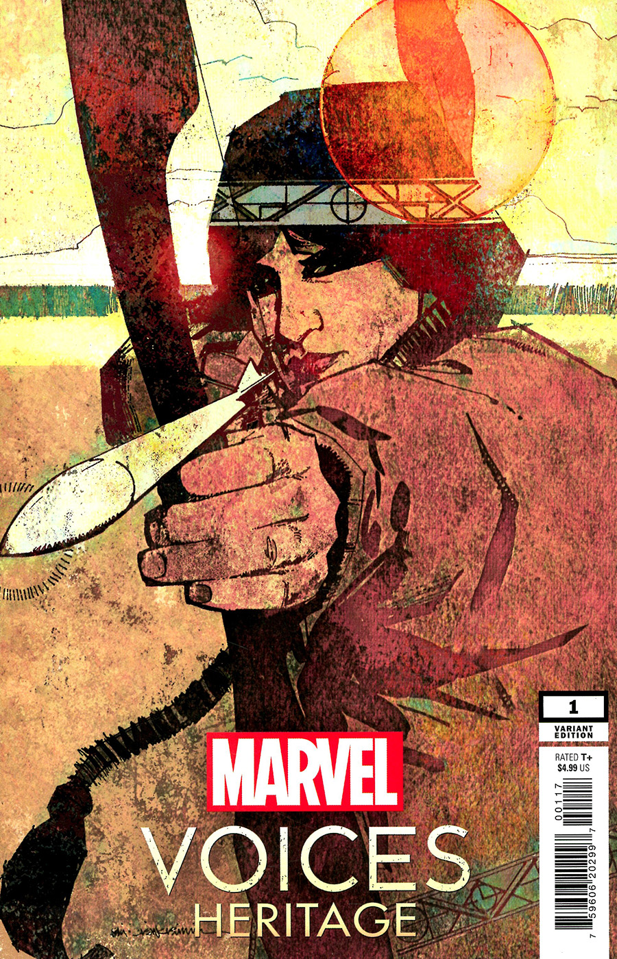 Marvels Voices Indigenous Voices All-New 2021 #1 (One Shot) Cover G Incentive Bill Sienkiewicz Hidden Gem Variant Cover