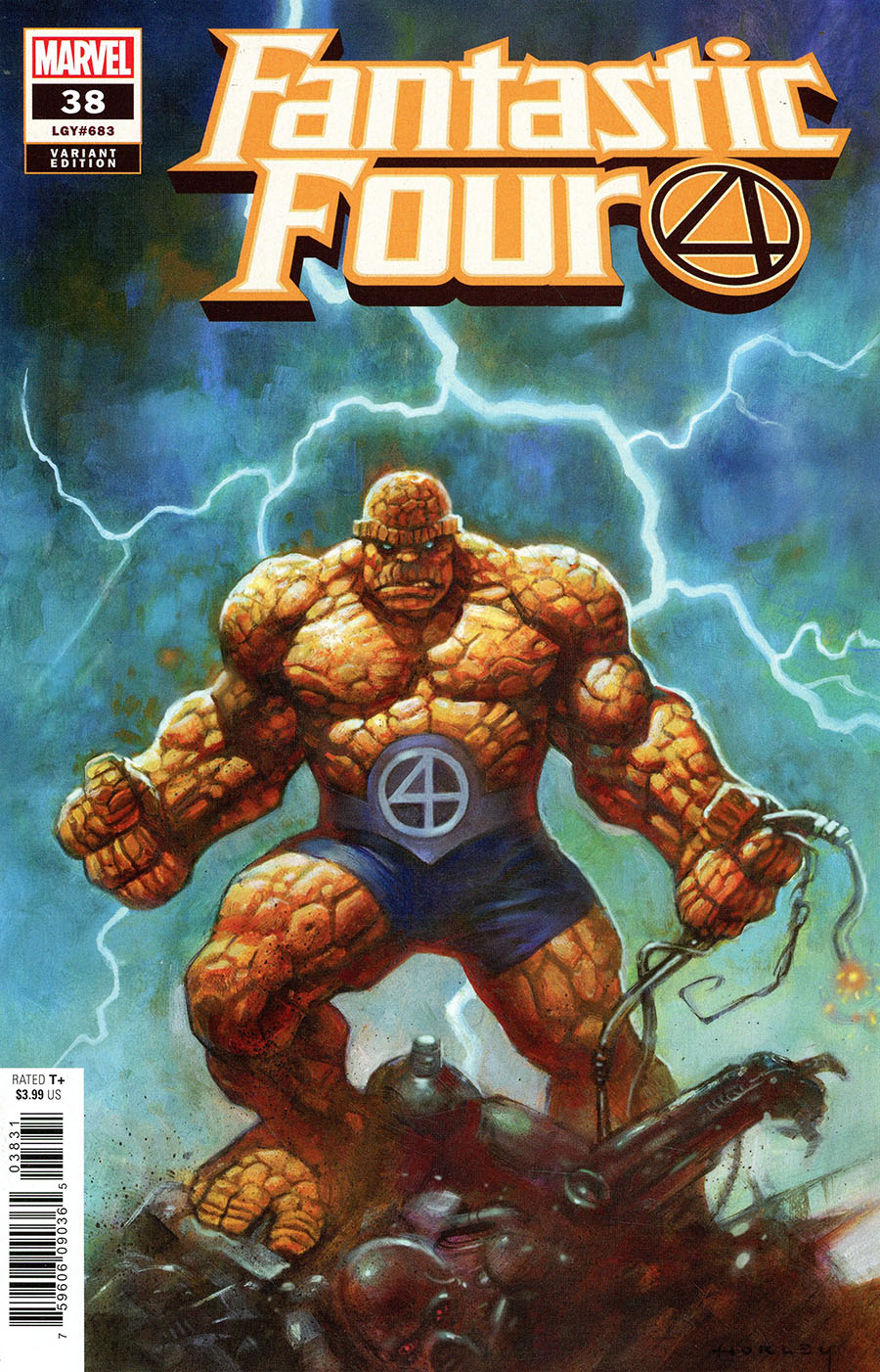 Fantastic Four Vol 6 #38 Cover C Incentive Alex Horley Variant Cover