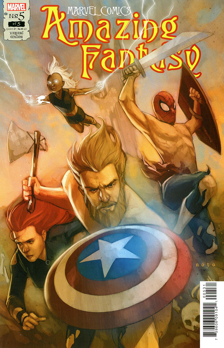 Amazing Fantasy Vol 3 #5 Cover C Incentive Phil Noto Variant Cover