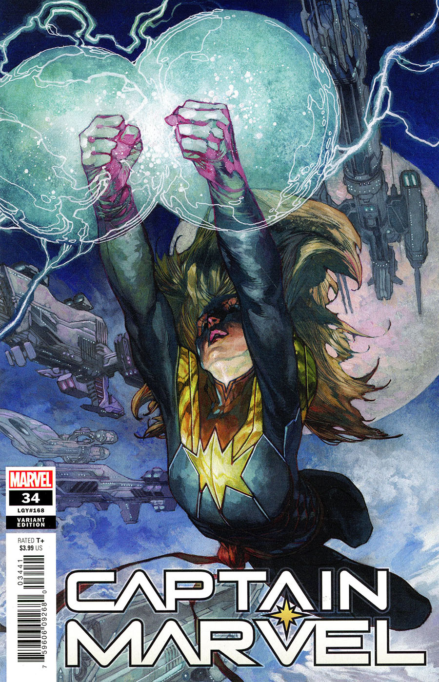 Captain Marvel Vol 9 #34 Cover C Incentive Simone Bianchi Variant Cover