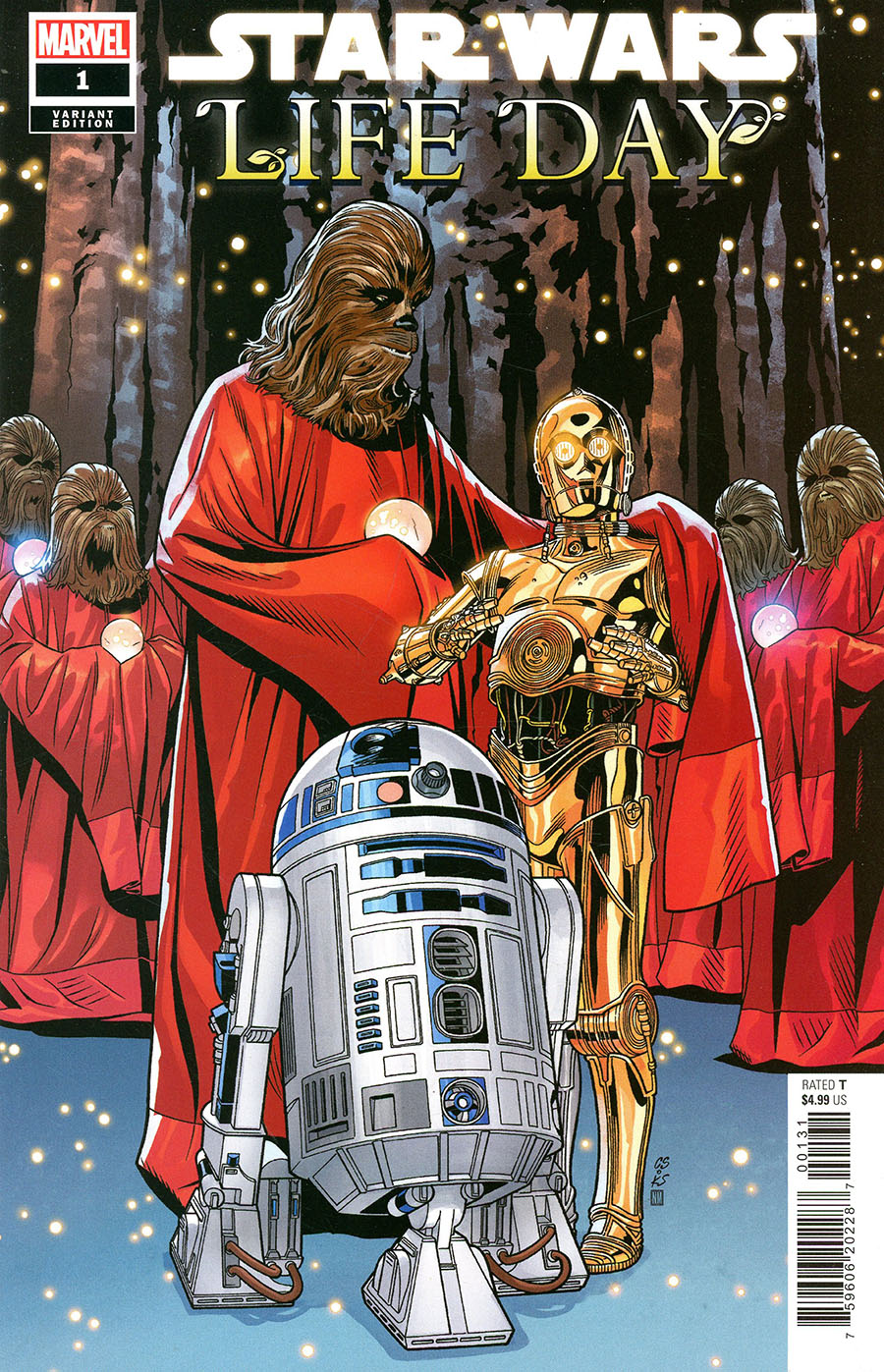 Star Wars Life Day #1 (One Shot) Cover C Incentive Chris Sprouse Variant Cover