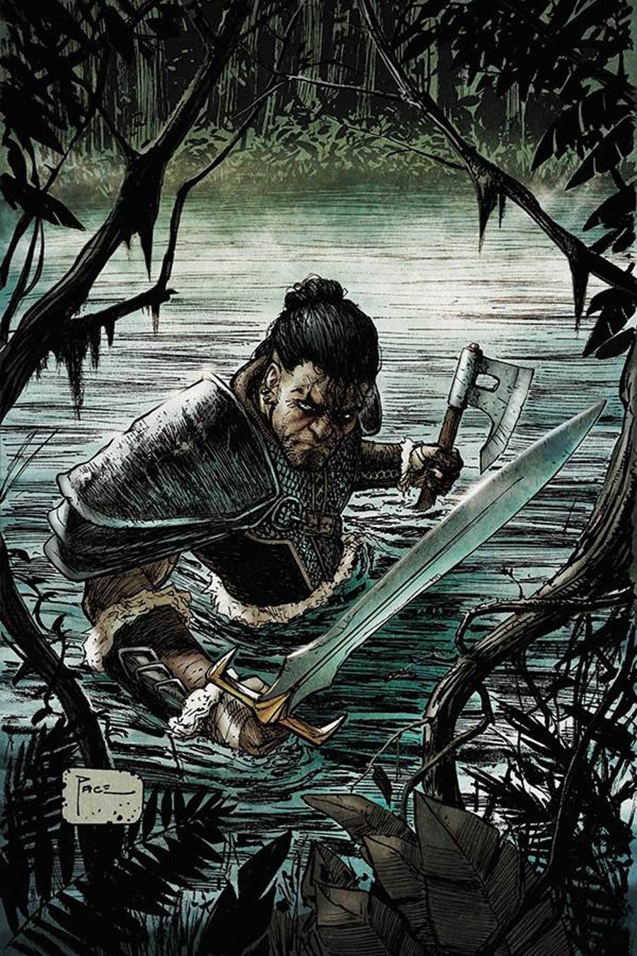 Cimmerian Beyond The Black River #2 Cover E Incentive Richard Pace Virgin Cover