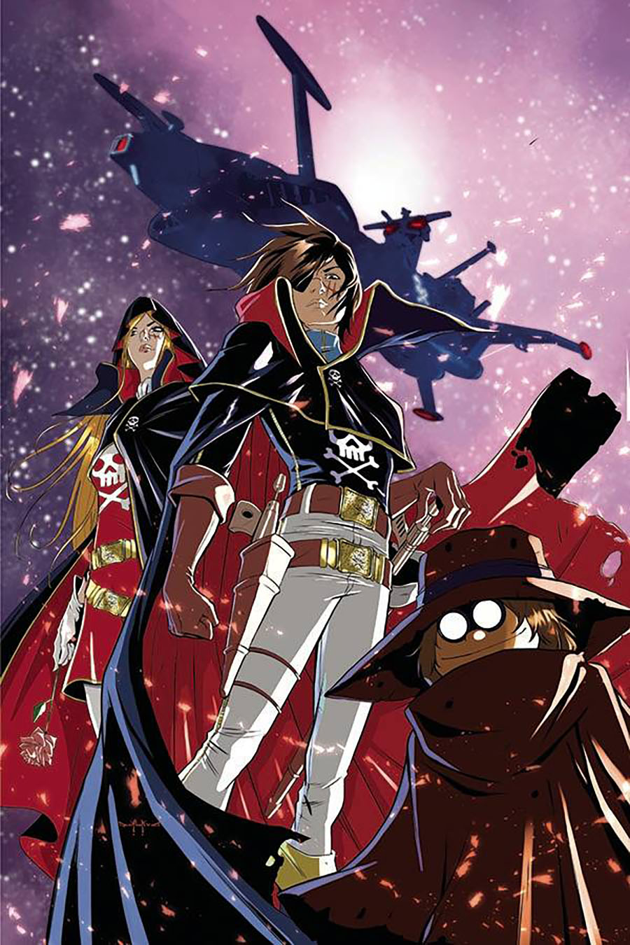 Space Pirate Captain Harlock #6 Cover F Incentive Pasquale Qualano Virgin Cover