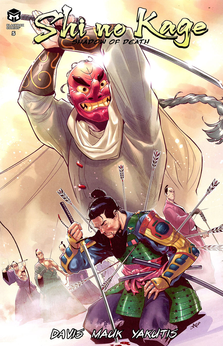 Shi No Kage Shadow Of Death #5 Cover B Incentive Jose Jaro Variant Cover