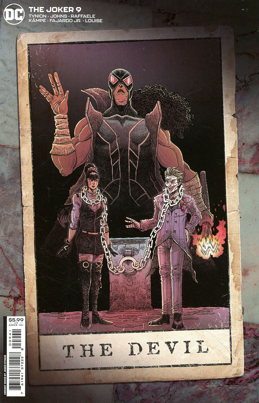Joker Vol 2 #9 Cover D Incentive James Stokoe Variant Cover