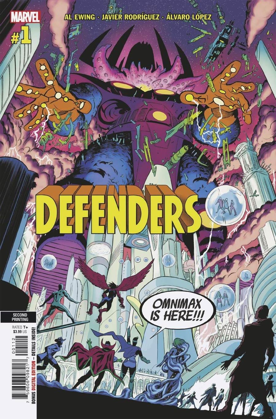 Defenders Vol 6 #1 Cover I 2nd Ptg Variant Cover
