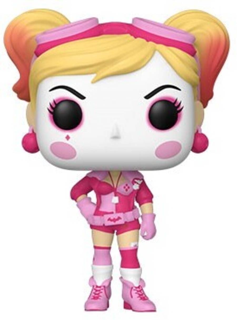 POP Heroes Breast Cancer Awareness Bombshell Harley Quinn Vinyl Figure