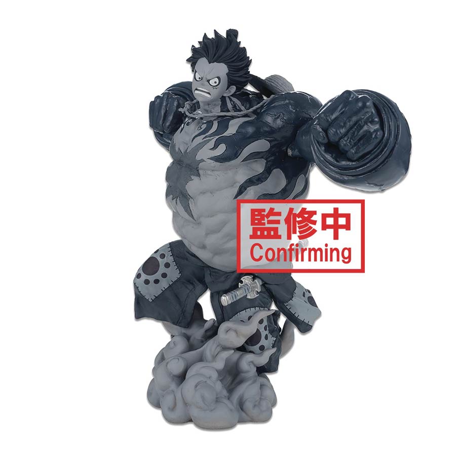 One Piece Banpresto World Figure Colosseum 3 Super Master Stars Piece - Monkey D Luffy (Tones Version)