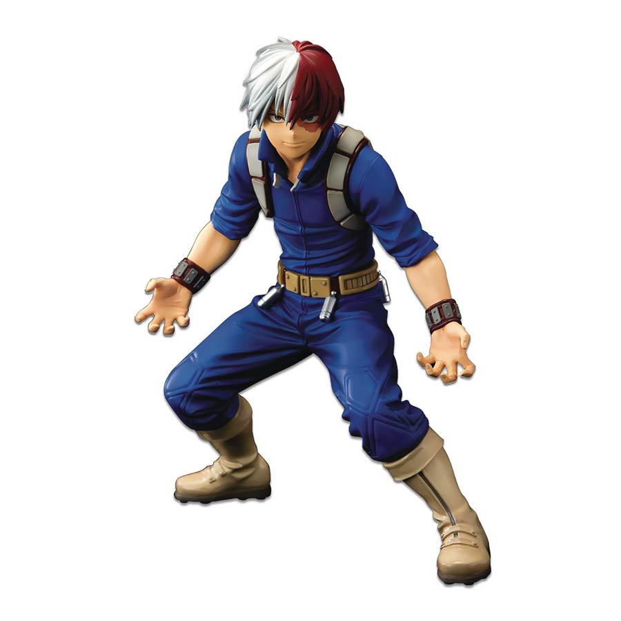 My Hero Academia Banpresto World Figure Colosseum Modeling Academy Super Master Stars Piece - Shoto Todoroki (Brush Version)