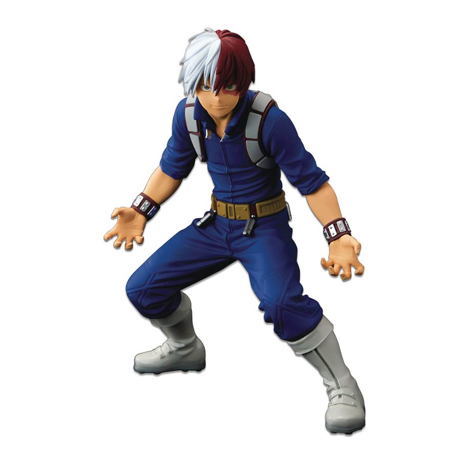 My Hero Academia Banpresto World Figure Colosseum Modeling Academy Super Master Stars Piece - Shoto Todoroki (Anime Version)
