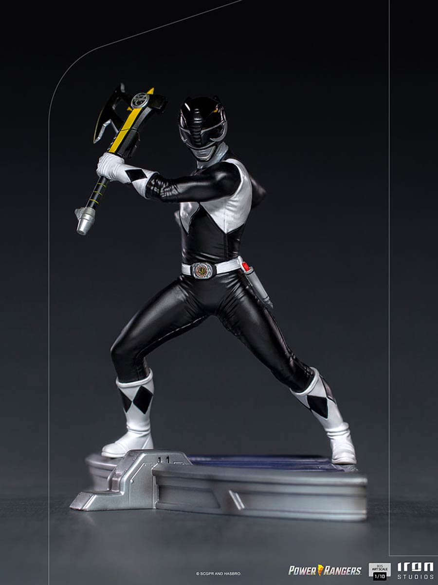 Mighty Morphin Power Rangers Black Ranger 1/10 Scale Statue