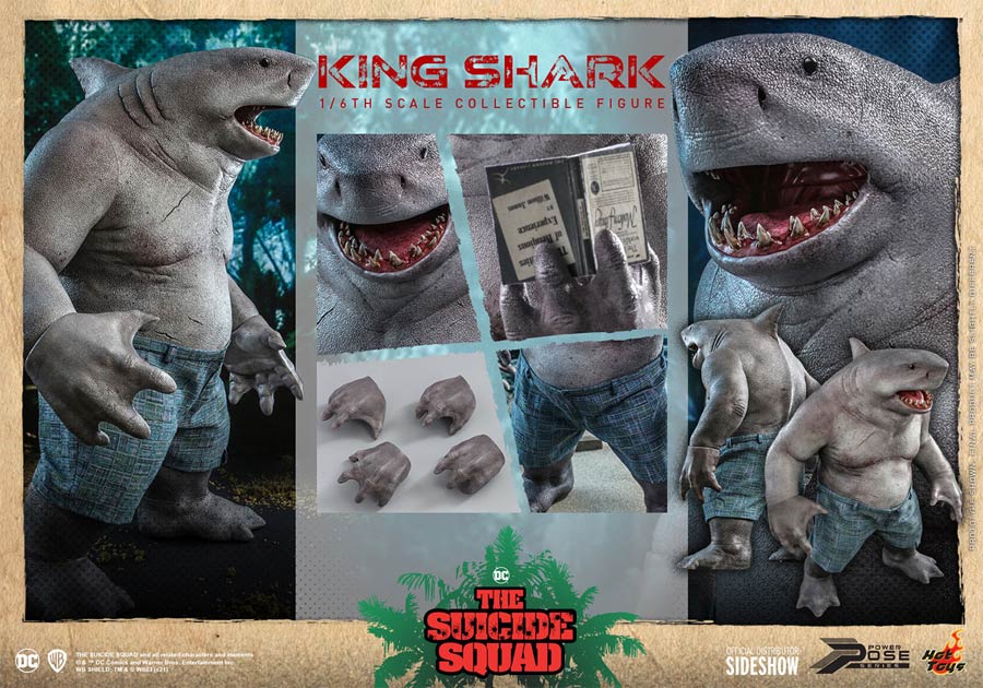 DC Comics The Suicide Squad King Shark Sixth Scale Figure