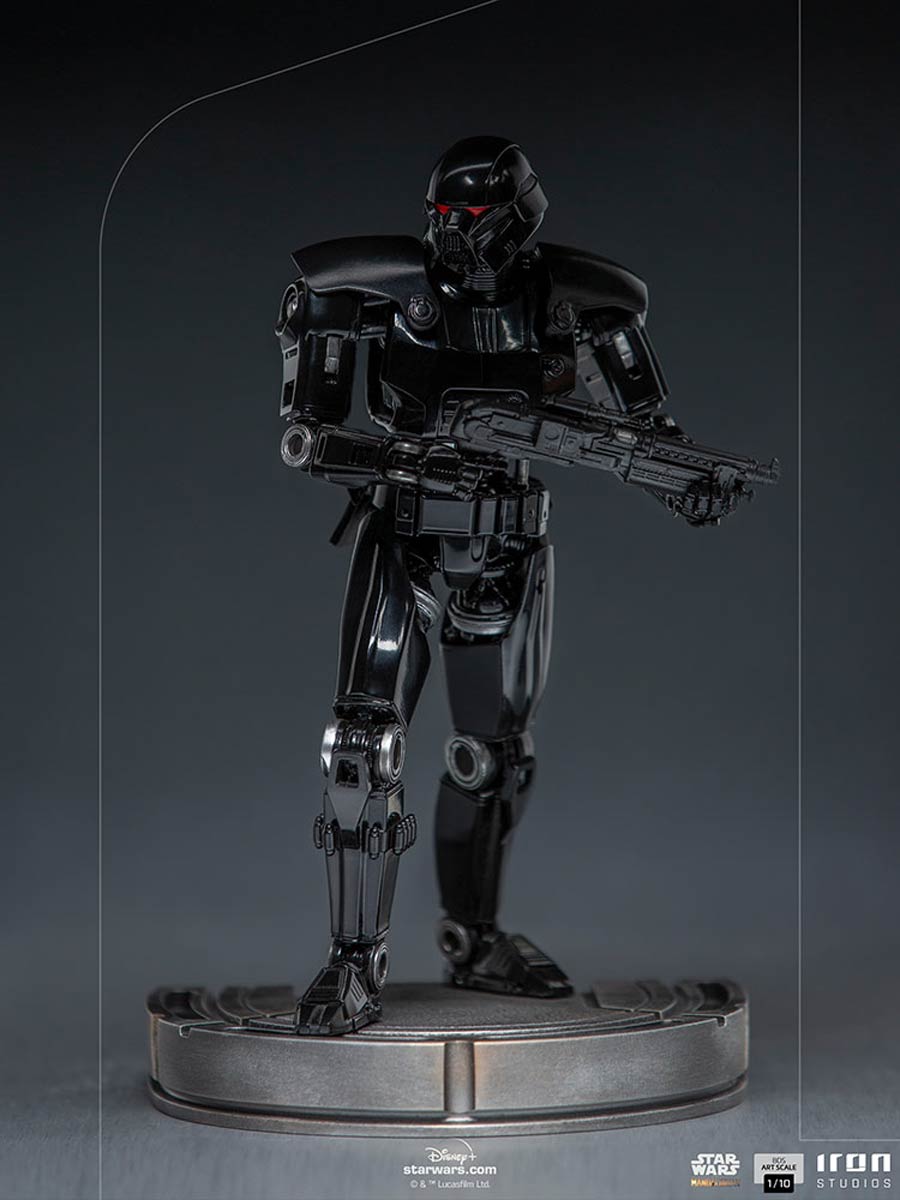 Star Wars The Mandalorian Dark Trooper 1/10 Scale Statue