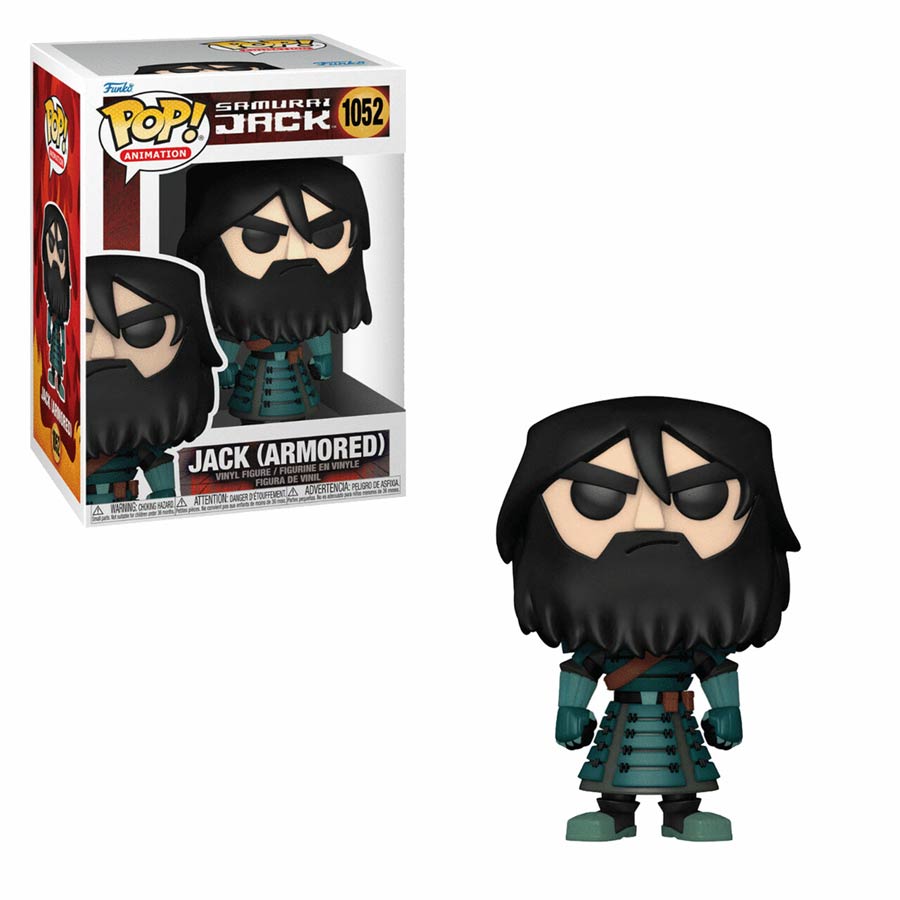 POP Animation Samurai Jack Armored Jack Vinyl Figure