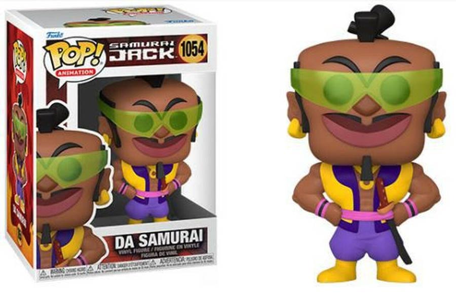 POP Animation Samurai Jack Da Samurai Vinyl Figure