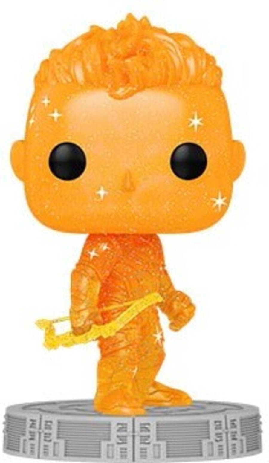 POP Art Series Infinity Saga Hawkeye (Orange) Vinyl Bobble Head