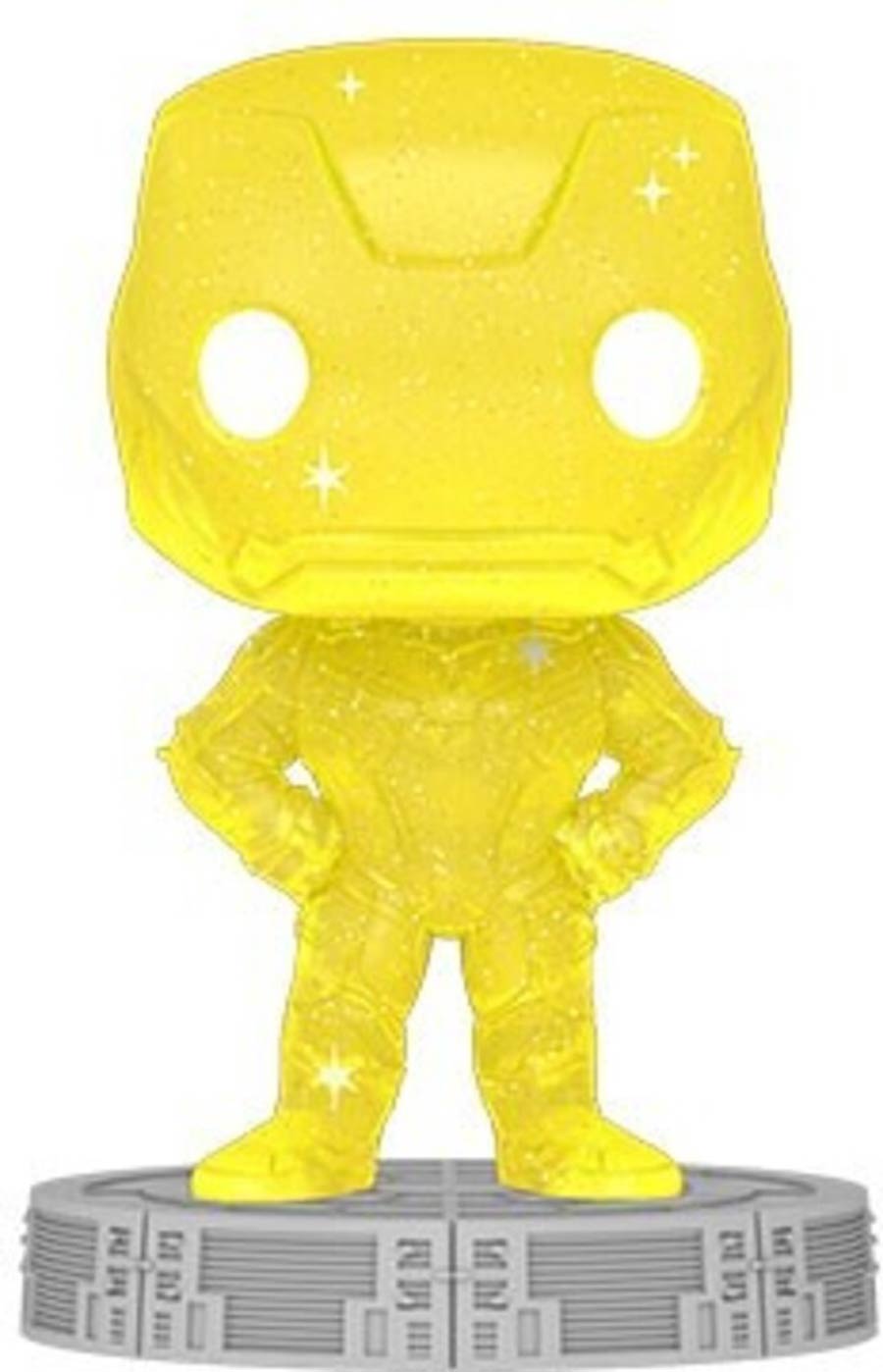 POP Art Series Infinity Saga Iron Man (Yellow) Vinyl Bobble Head