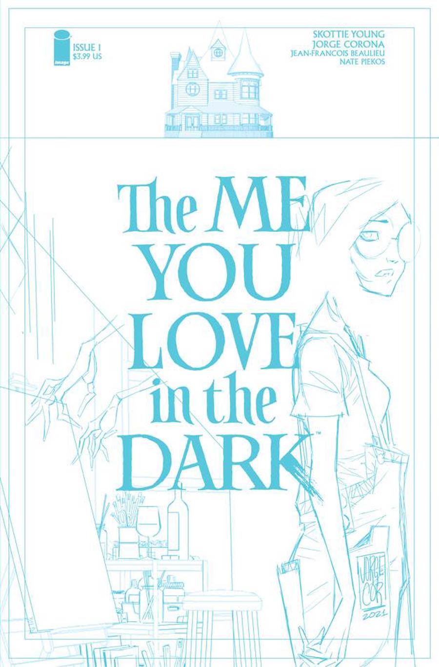 The Me You Love In The Dark #1 Cover D 2nd Ptg Incentive Jorge Corona Variant Cover
