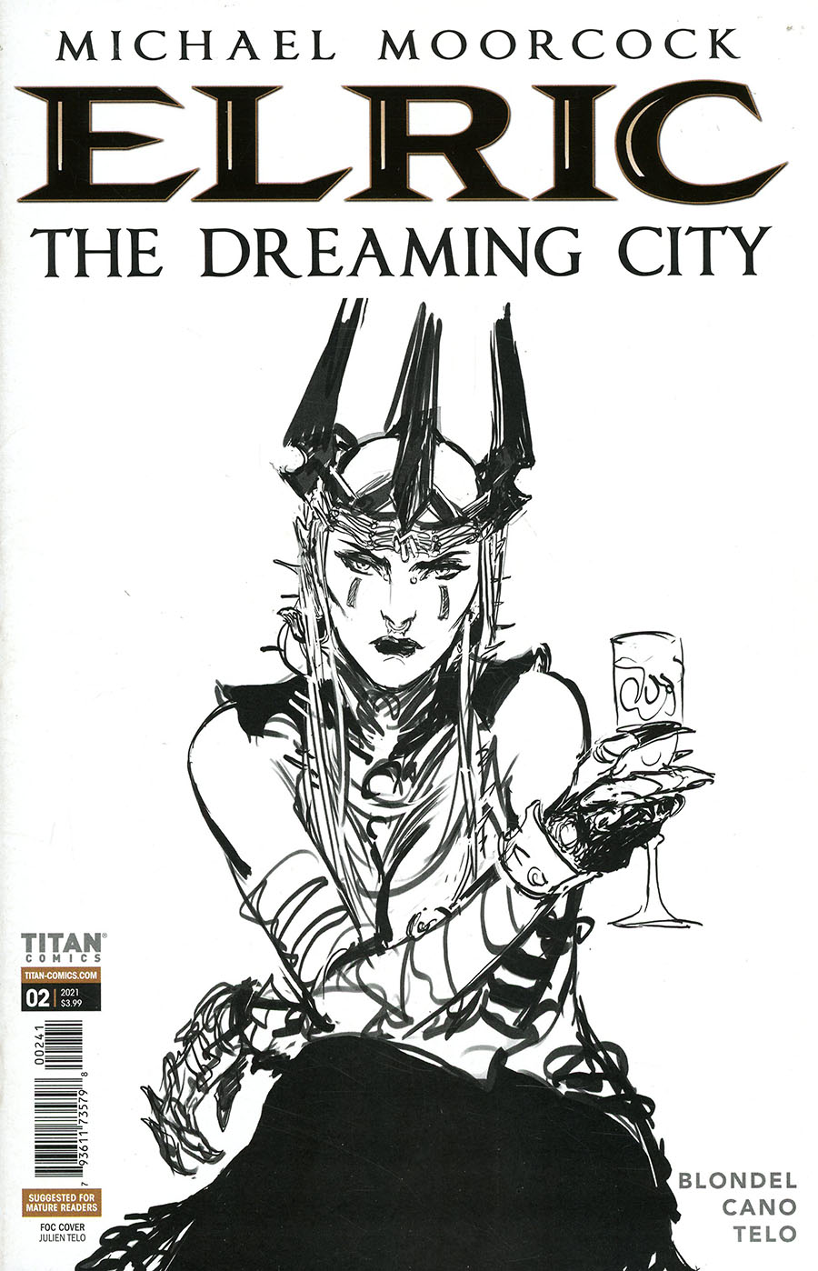 Elric Dreaming City #2 Cover D Variant Julien Telo Cover