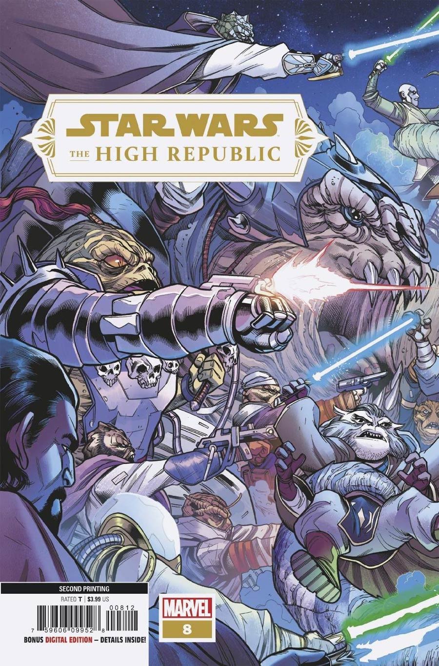 Star Wars The High Republic #8 Cover D 2nd Ptg Variant Cover