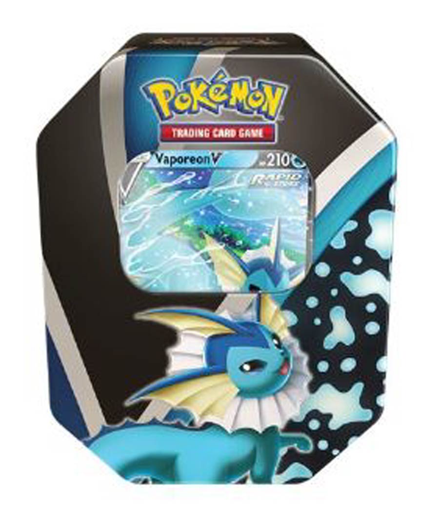 Pokemon Eevee Evolutions V Tin - Vaporeon