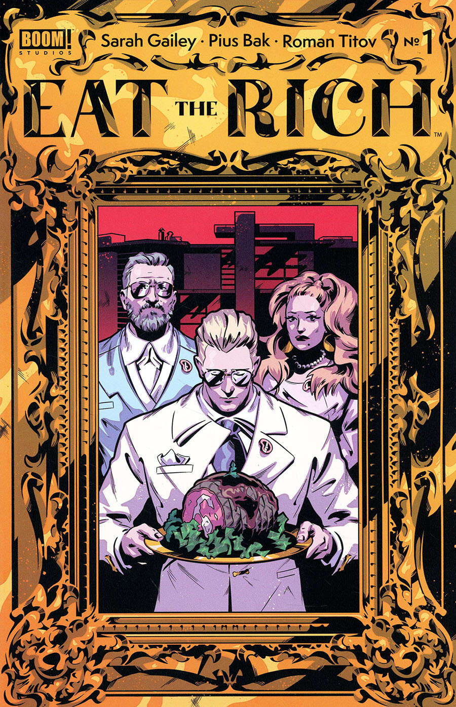 Eat The Rich #1 Cover H 2nd Ptg (Limit 1 Per Customer)