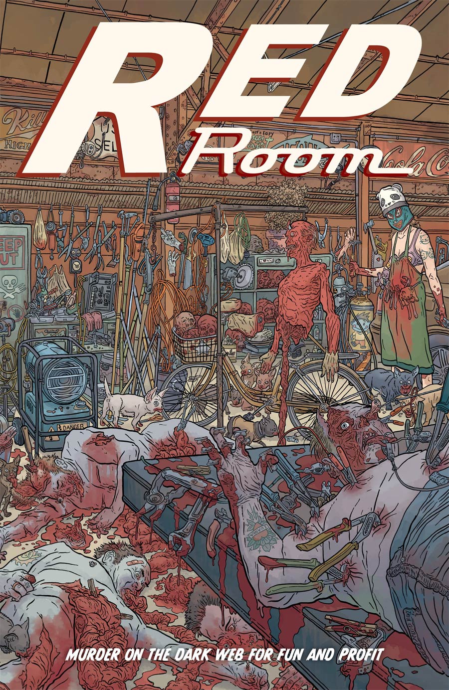 Red Room #4 Cover D Incentive Geof Darrow Variant Cover
